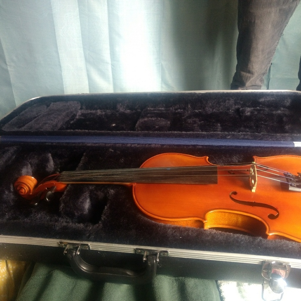 Gorgeous full size violin with accessories